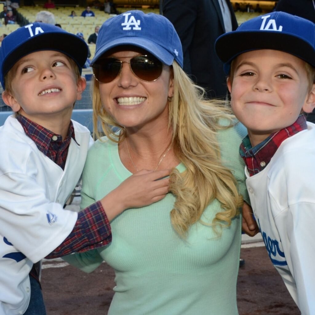 Britney Spears’ Sons Jayden, Sean Rare Photo With Maddie Watson