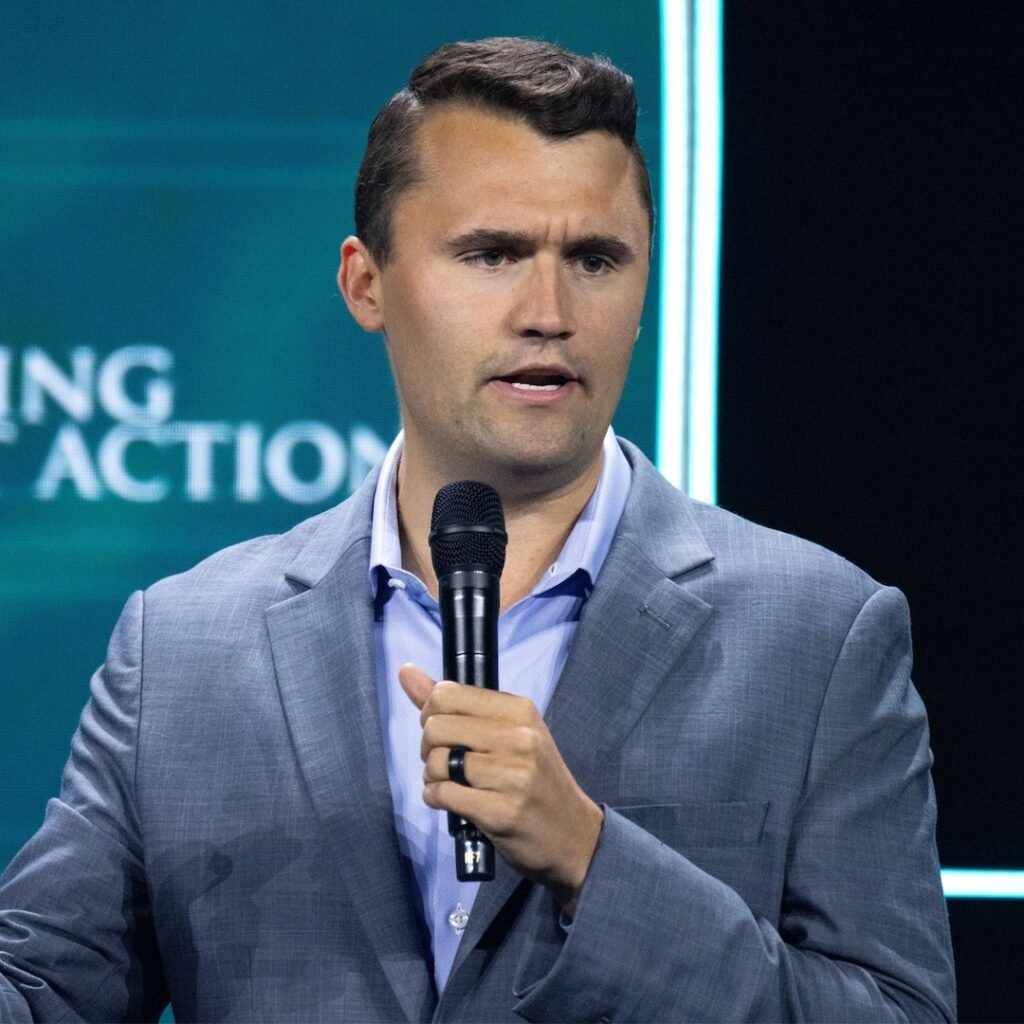 Charlie Kirk Shot Dead During Gun Violence Question
