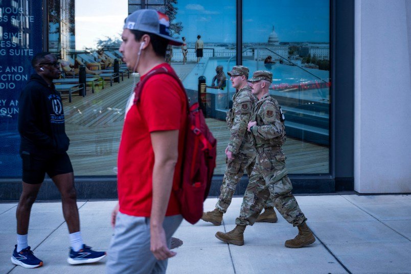 Admin ‘Risks Blurring The Line Between Civil and Military Federal Power’