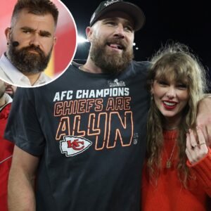 Jason Kelce’s Taylor Swift Lyric Reaction to Chiefs Win 