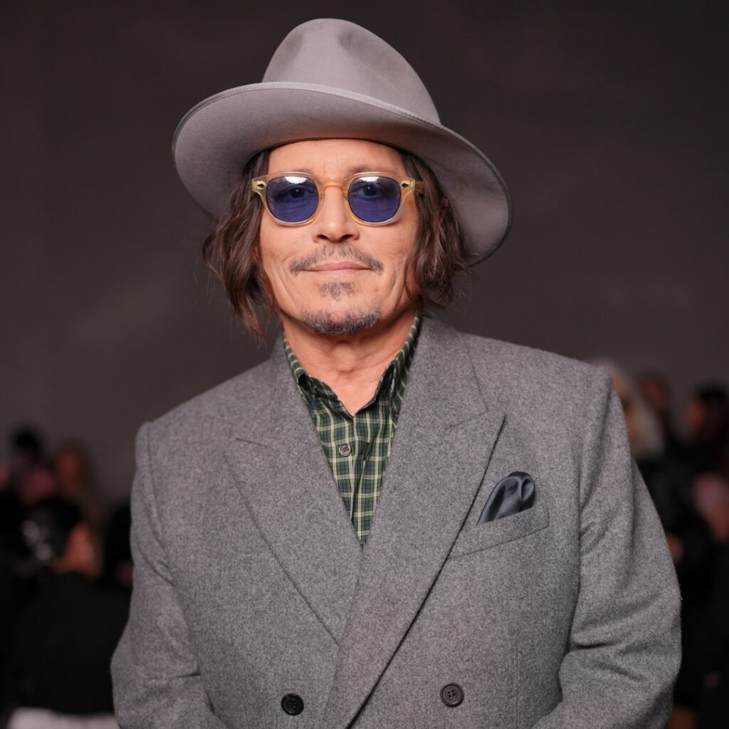 Johnny Depp’s Rare Paris Fashion Week 2025 Appearance