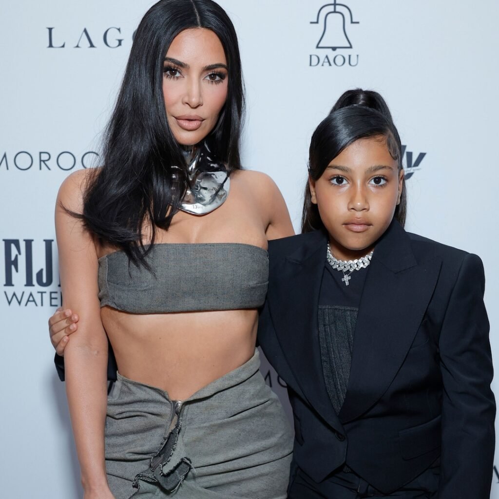 Kim Kardashian on North West's Style