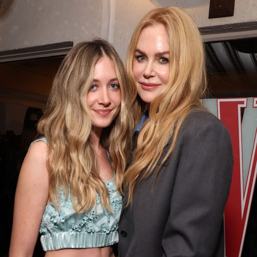 Nicole Kidman, Daughter Sunday Rose at Paris Fashion Week