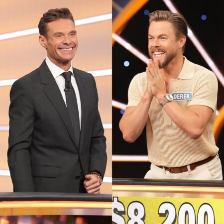 Ryan Seacrest Rule After Derek Hough on Celebrity Wheel of Fortune