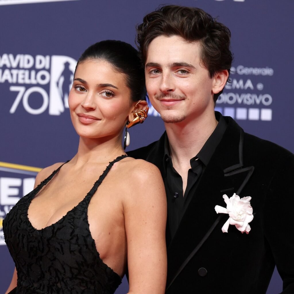Timothée Chalamet, Kylie Jenner Yankees Date Night
