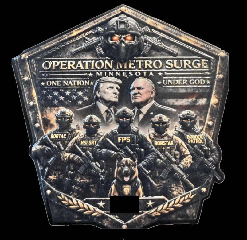 Staff At Minnesota Deportation Hub Received ‘Obscene’ Trump-Themed Challenge Coins Adorned With Skulls Staff At Minnesota Deportation Hub Received ‘Obscene’ Trump-Themed Challenge Coins Adorned With Skulls