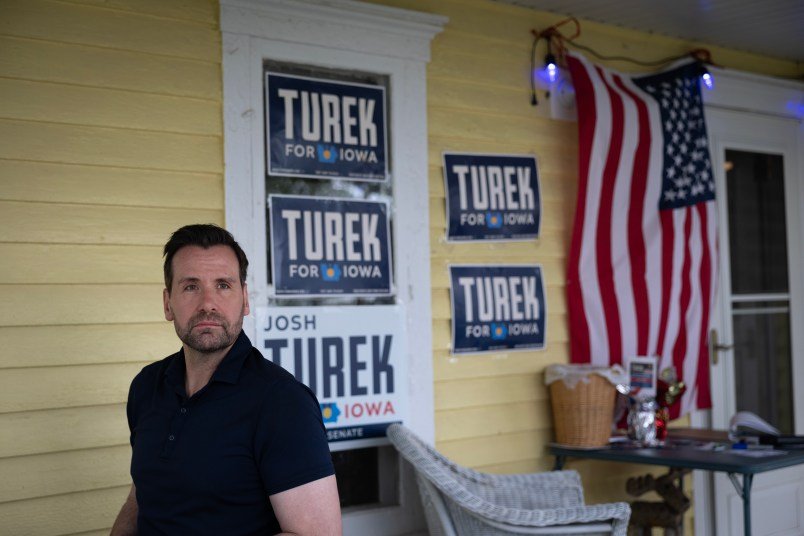 Running on ‘Prairie Populism,’ Turek Wins Primary as Iowa Dems Reach for US Senate Seat Running on ‘Prairie Populism,’ Turek Wins Primary as Iowa Dems Reach for US Senate Seat